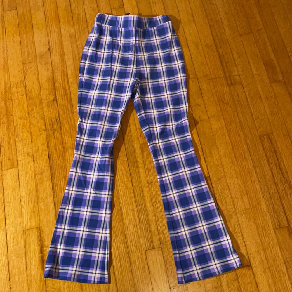 Delia’s Purple Plaid Pants